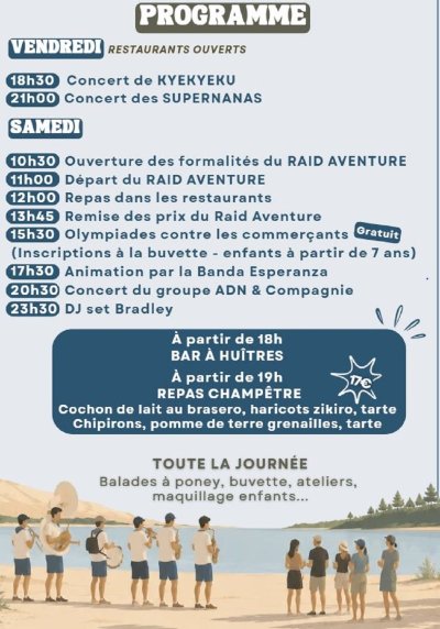 Soustons plage en fête