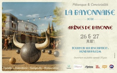 La Bayonnaise : tournoi de pétanque grand public