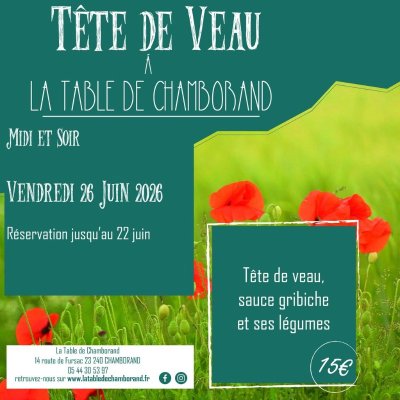 Repas Tête de Veau