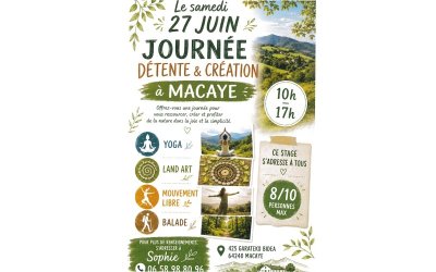 Journée détente et création