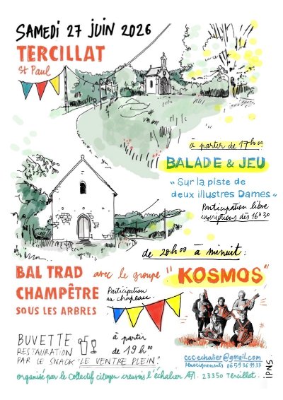 Balade, jeu de piste et bal trad