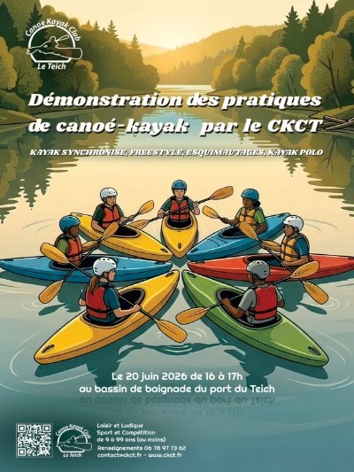 Démonstration de Kayak synchronisé.