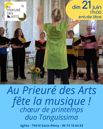 Au Prieuré des Arts fête la musique ! à Saint-Rémy