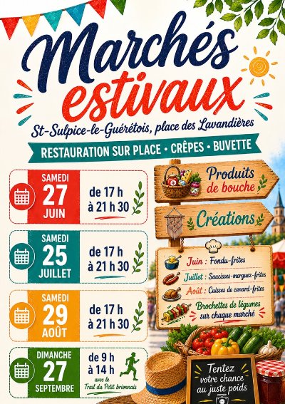Marchés estivaux