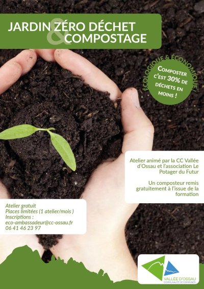 Jardin zéro déchets & compostage- Ossau durable