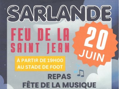Fête de la musique, feu de la Saint Jean