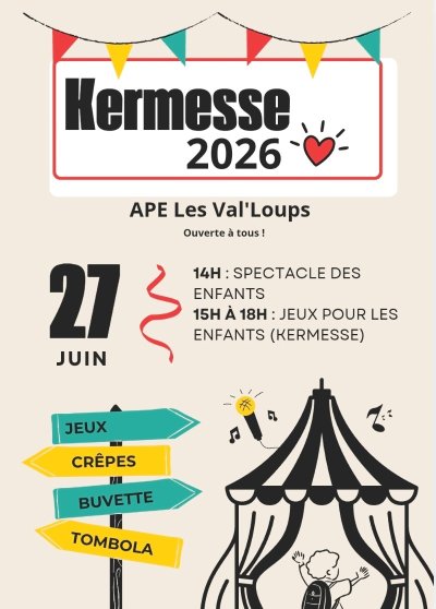 Kermesse de l'école de Vallière