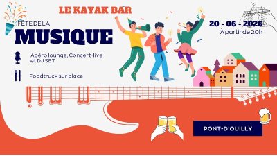 Fête de la musique au Kayak bar