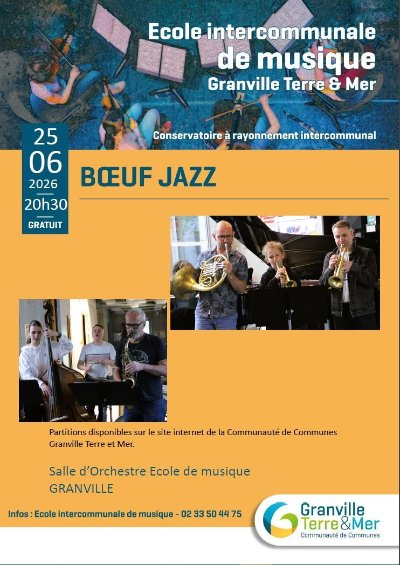 Boeuf Jazz - Ecole Intercommunale de Granville Terre et Mer