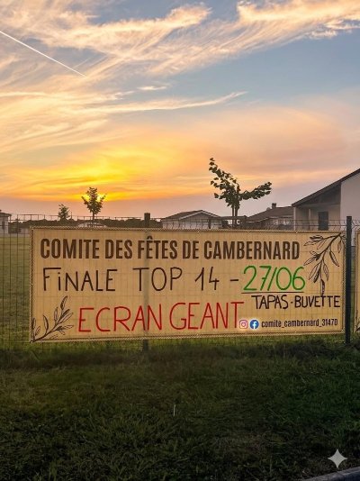 JOURNÉE RUGBY & FINALE TOP 14 SUR ÉCRAN GÉANT