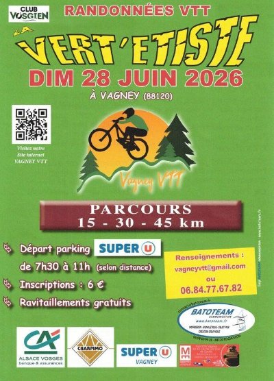 Rando VTT la Vert'Étiste