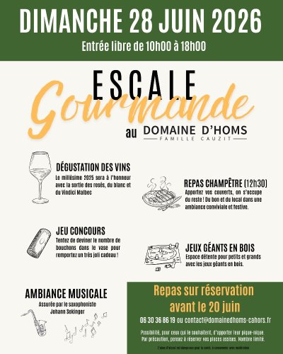 Escale gourmande au Domaine d'Homs