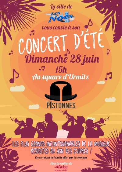Concert d'été - Les Pistonnés