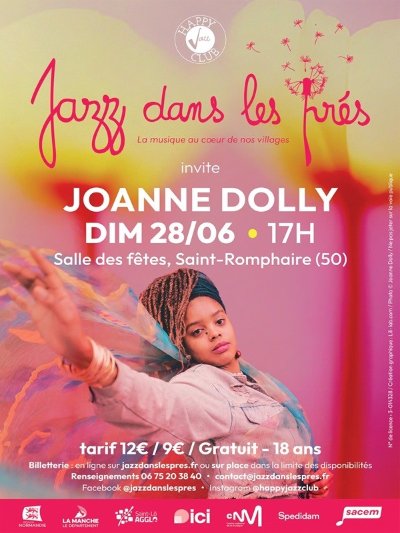 Joanne Dolly pour "Jazz dans les prés"