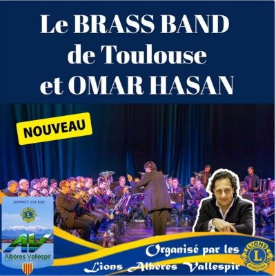 LE BRASS BAND DE TOULOUSE ET OMAR HASAN