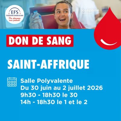 Collecte d'Eté : Don de Sang