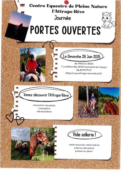 Portes ouvertes du centre équestre L'Attrape-Rêve