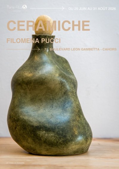 Exposition "Céramiche" de Filomena Pucci