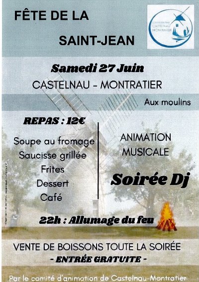 Fête de la Saint-Jean à Castelnau-Montratier