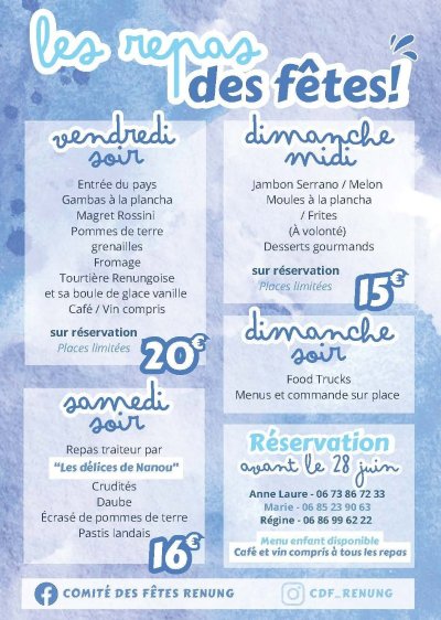 Fêtes de Renung