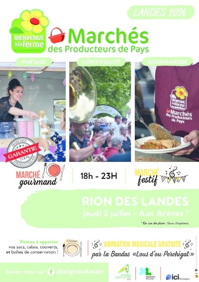 Marchés des Producteurs de Pays de Rion des Landes