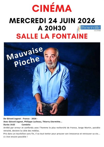 CINEMA : MAUVAISE PIOCHE