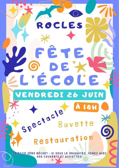 FÊTE DE L'ÉCOLE DE ROCLES