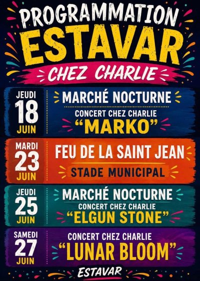 CONCERT CHEZ CHARLIE " LUNAR BLOOM "