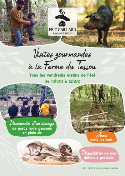 Visite et dégustation à la ferme du Tessou