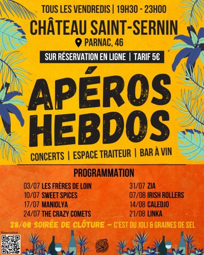 Apéro-hebdo au Château Saint-Sernin