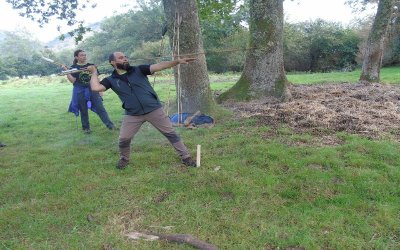 Concours européen de tir à l'arme préhistorique - Conférence : Propulseur et arc au Paléolithique