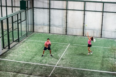 Inauguration de la piste de padel