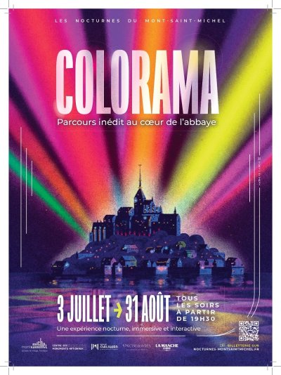 Les Nocturnes de l'abbaye du Mont-Saint-Michel "Colorama"