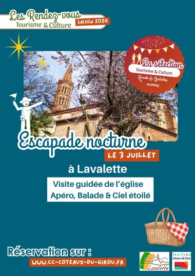 ESCAPADE NOCTURNE À LAVALETTE