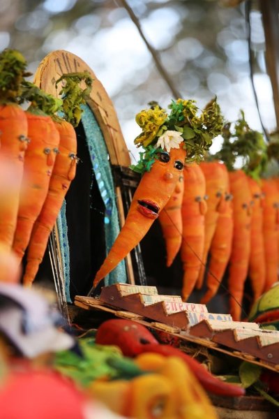Spectacle - Andrée Kupp, dresseuse et montreuse de légumes