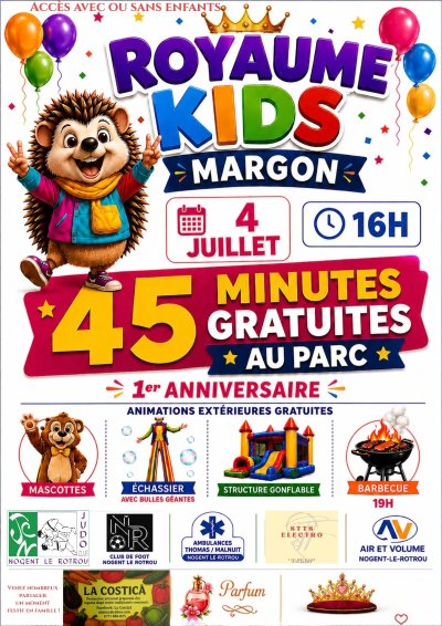 1er anniversaire - Royaume Kids