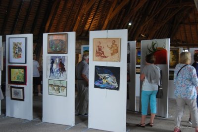 51ième exposition de peintures et sculptures au château de Duras