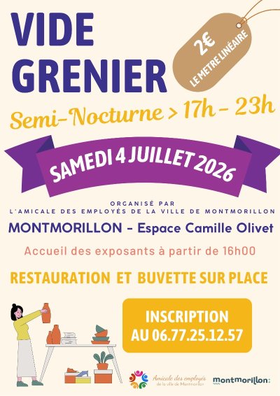 Vide grenier semi-nocturne