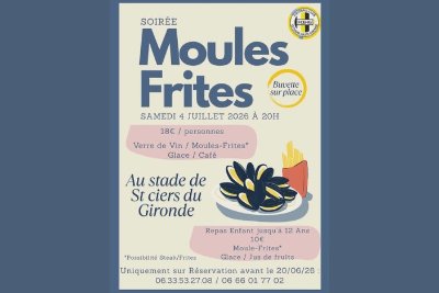 Soirée moules frites