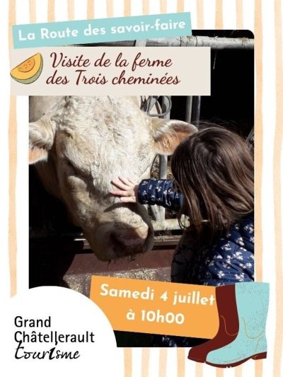 Visite de la Ferme des Trois Cheminées