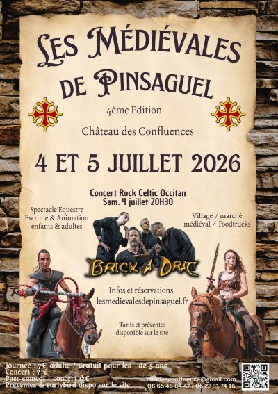 LES MÉDIEVALES DE PINSAGUEL 2026