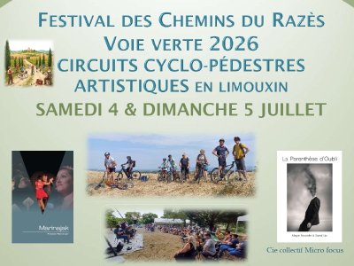 FESTIVAL DES CHEMINS DU RAZÈS VOIE VERTE 2026