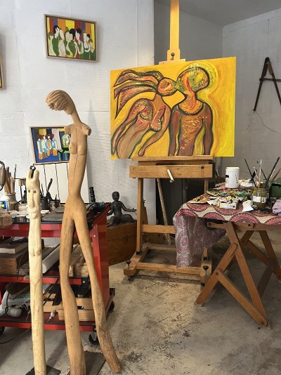 Exposition de sculptures et peintures
