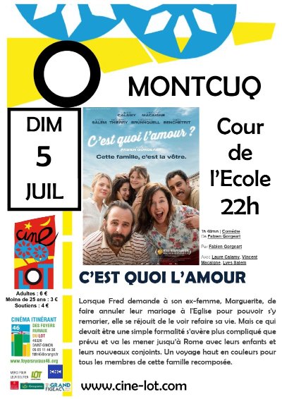 Ciné-Lot : "C'est quoi l'amour"