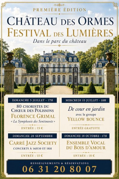 De Cours en jardins aux Ormes
