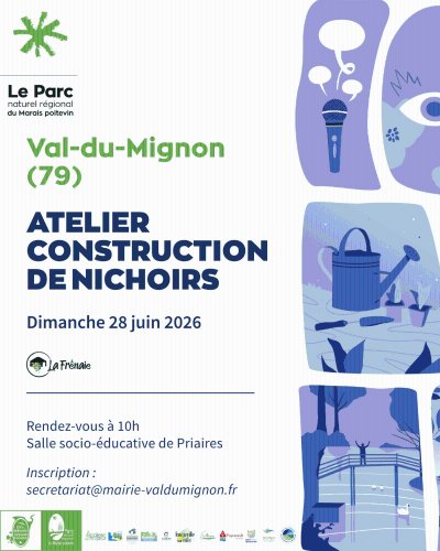 Atelier construction de nichoirs à Val-du-Mignon
