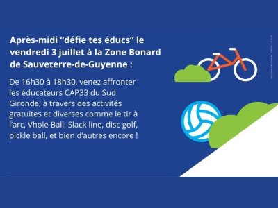 Cap33 : défie des éducs
