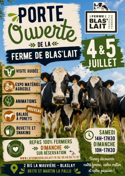Portes ouvertes de la Ferme de Blas'Lait