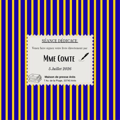 Séance signature par Mme Comte