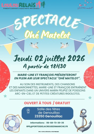 Spectacle ''ohé matelot''